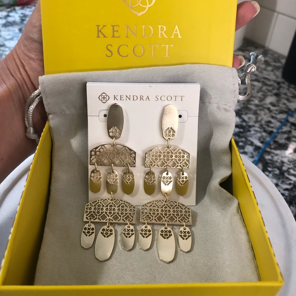 Kendra Scott Emmet Gold Filigree